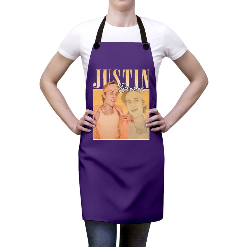 Vintage Justin Bieber Homage Apron
