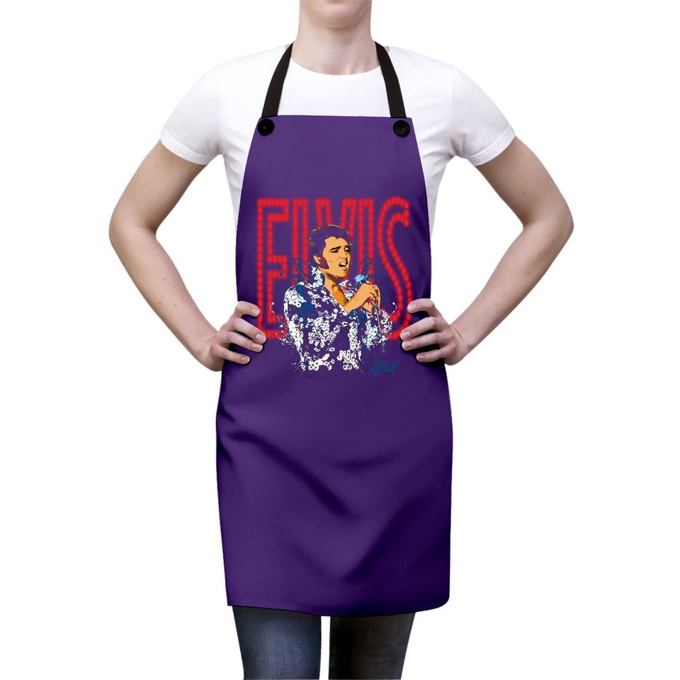 Elvis Presley Singing Apron
