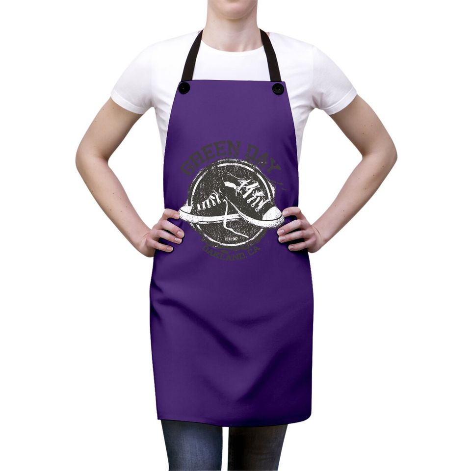 Green Day Converse 2 Apron