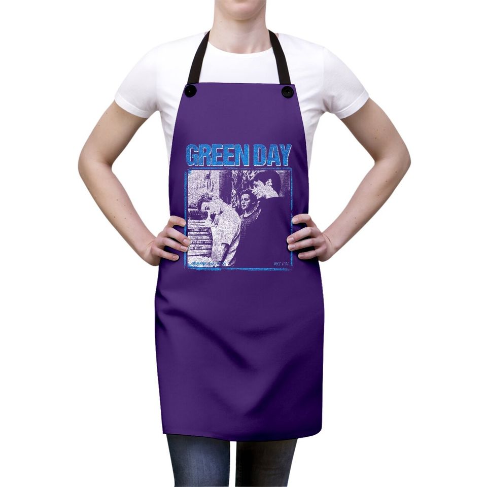Green Day Photo Block Apron