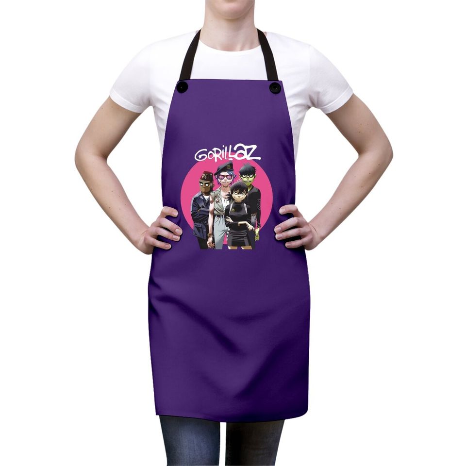 Gorillaz Humanz Band Apron