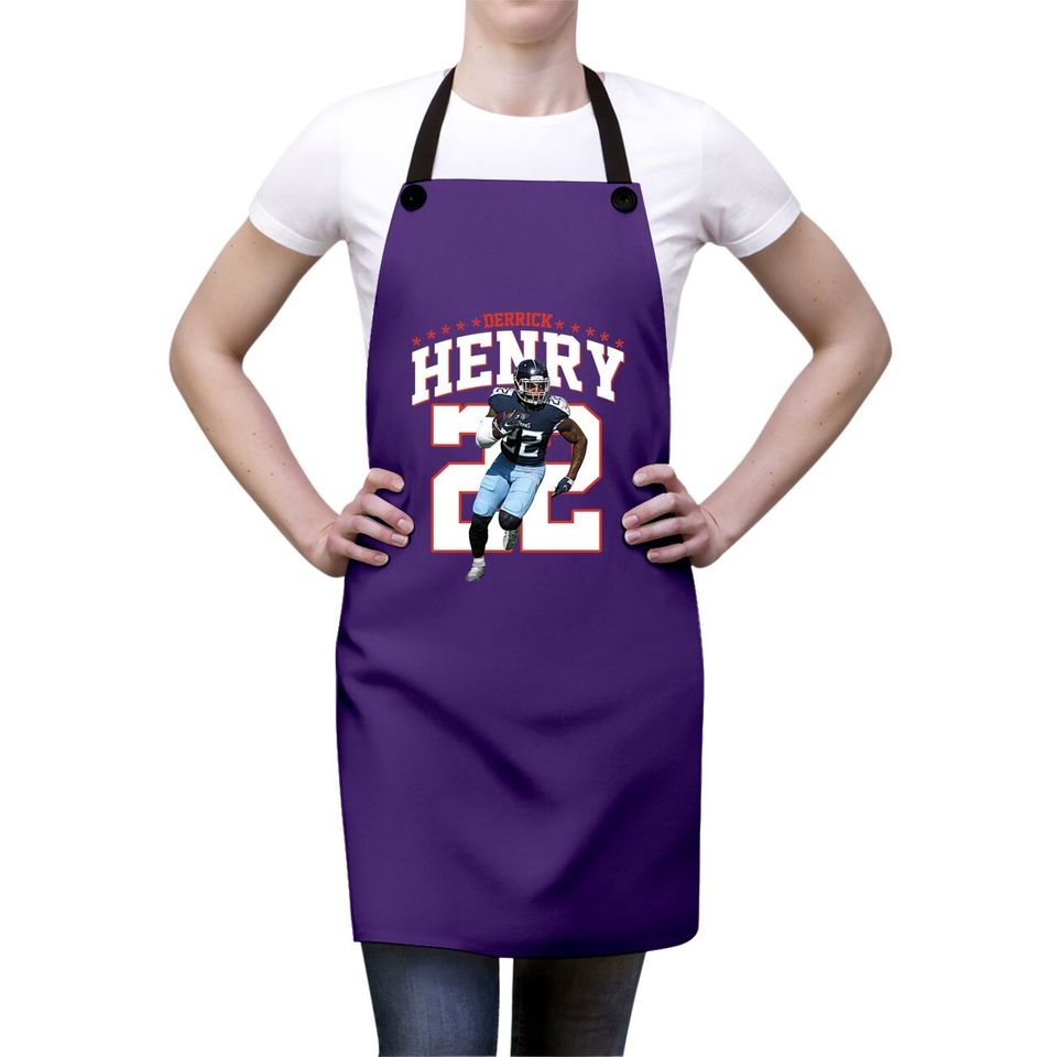 Derrick Henry 22 Tennesese Titan Apron