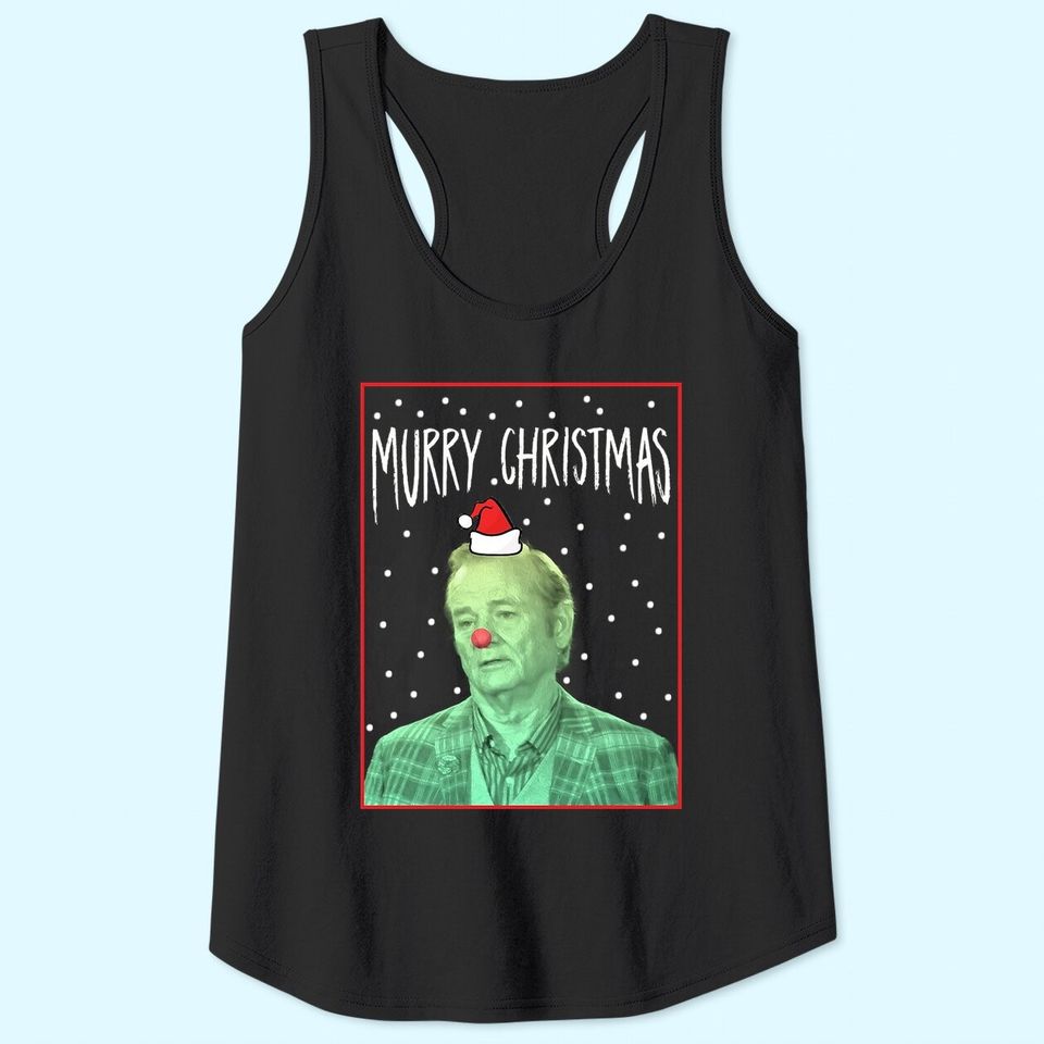 Murry Christmas Red Nose Tank Tops