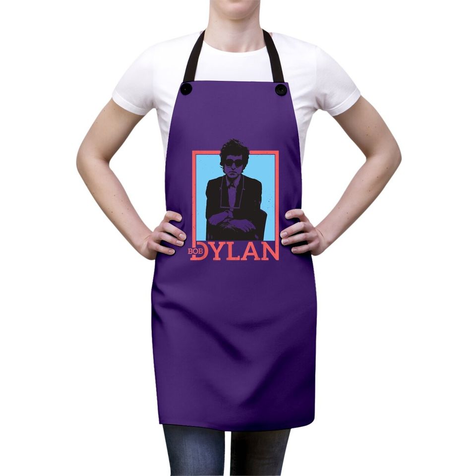 Bob Dylan Outline ly Licensed Apron