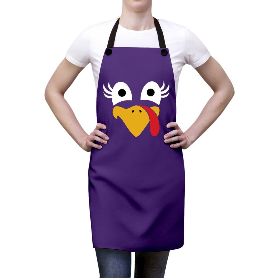 Cute Turkey Fall Thanksgiving Apron