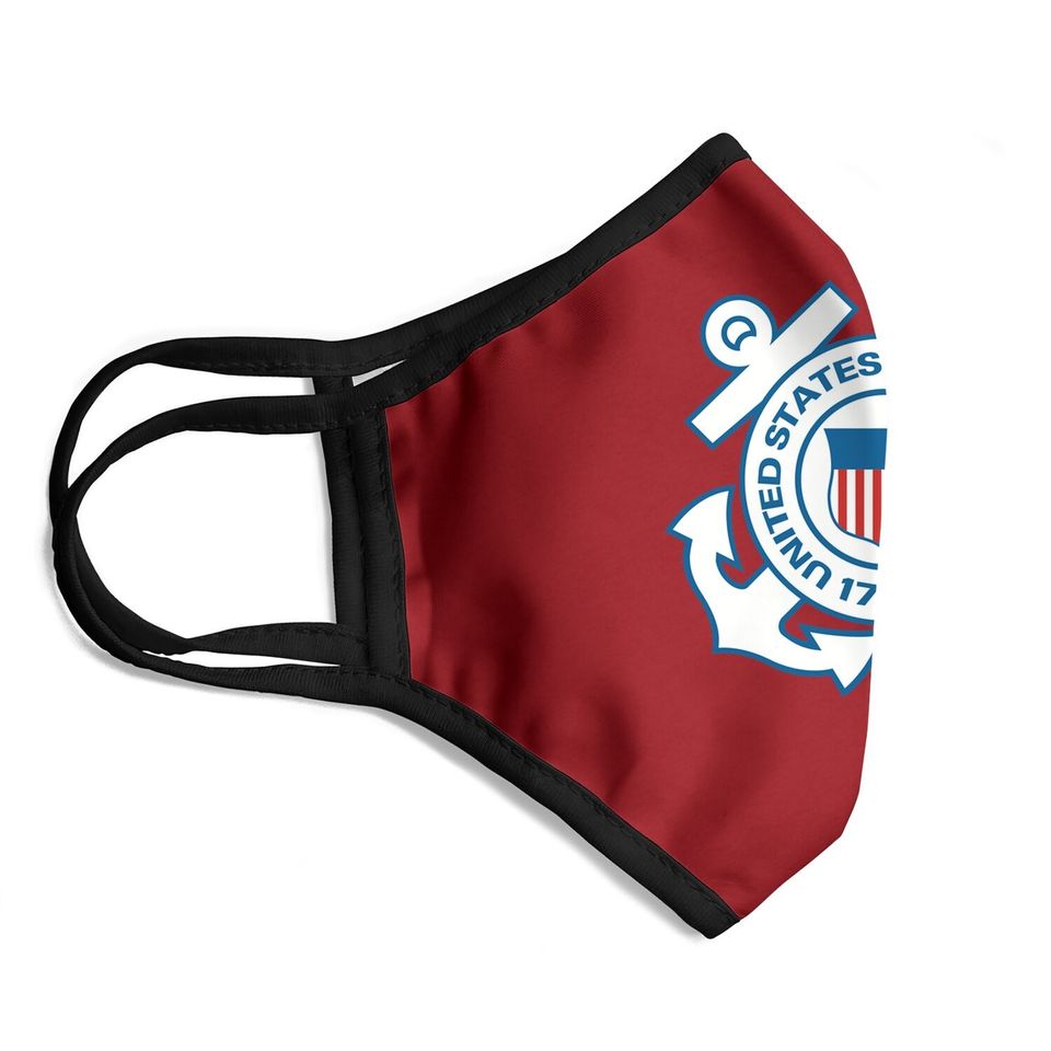 U.s. Coast Guard Veteran Quick-drying Face Mask