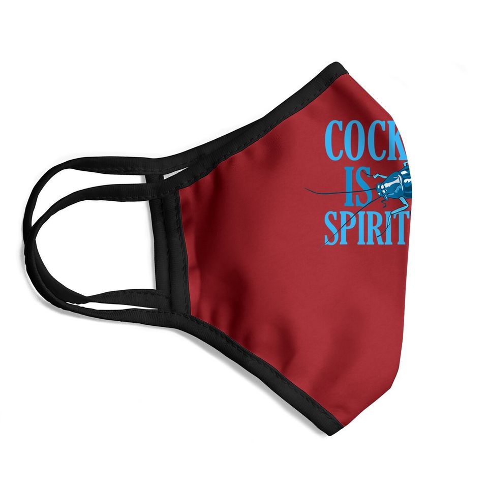 Funny Cockroach Roach Spirit Animal Face Mask