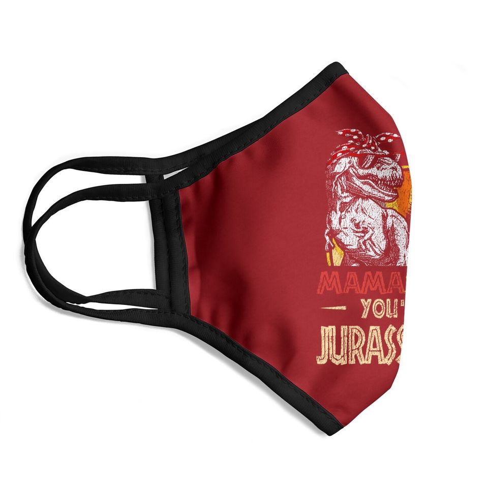Don't Mess With Mamasaurus You'll Get Jurasskicked Face Mask
