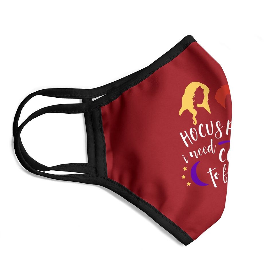 Hocus Pocus Halloween Casual Short Sleeve Face Mask