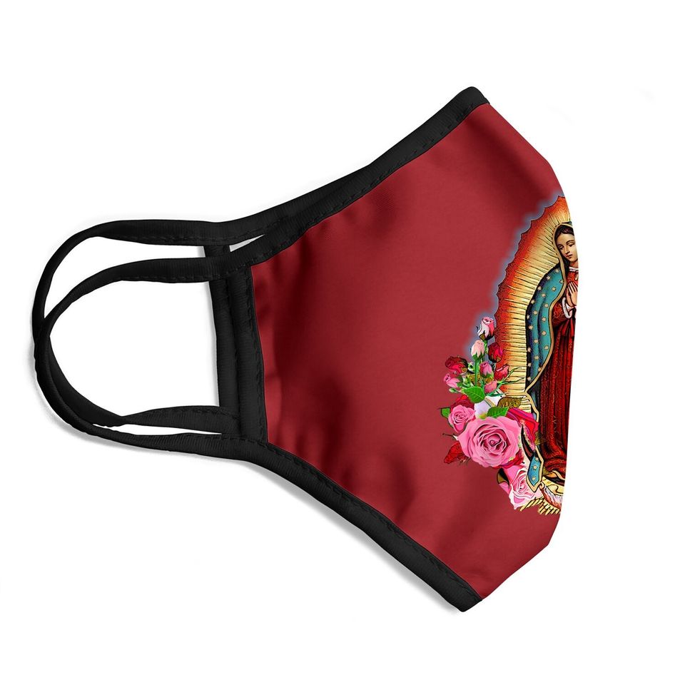 Our Lady Of Guadalupe Saint Virgin Mary Face Mask