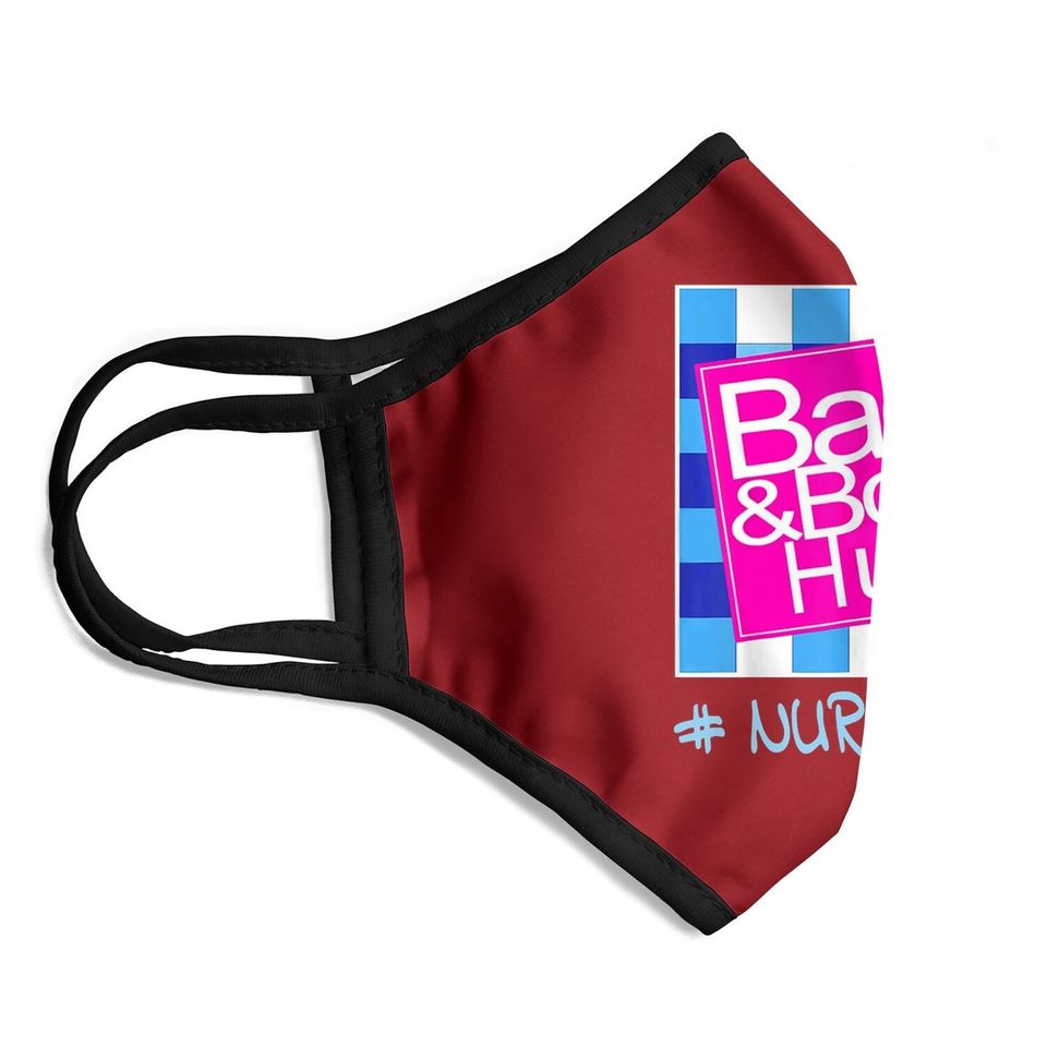 Blue Plaid Nurse Life Back And Body Hurts Nurse's Day Face Mask