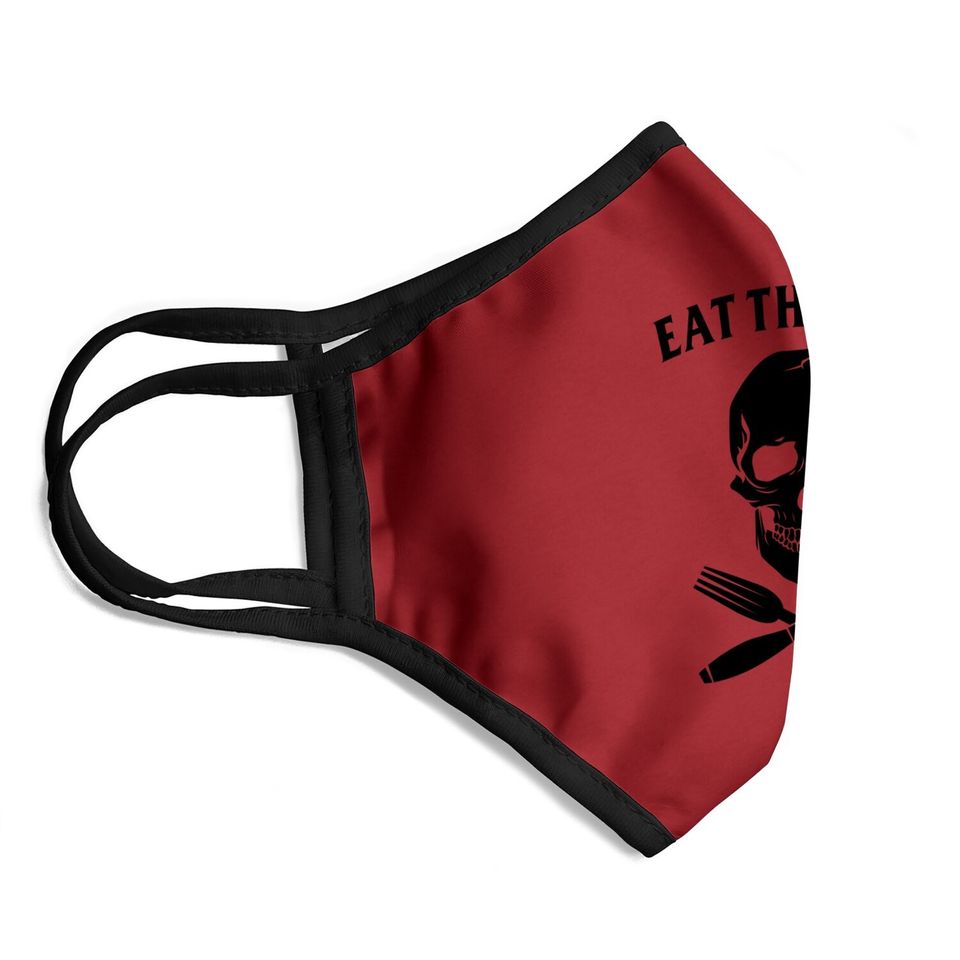 Eat The Rich Face Mask Protest Socialist Communist