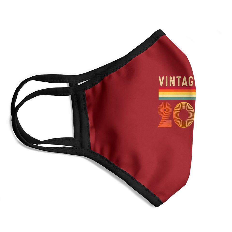 Vintage 2003 18th Birthday Face Mask