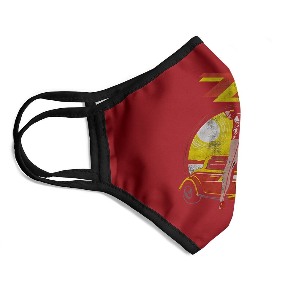 Zz Top Legs Fitted Jersey Face Mask