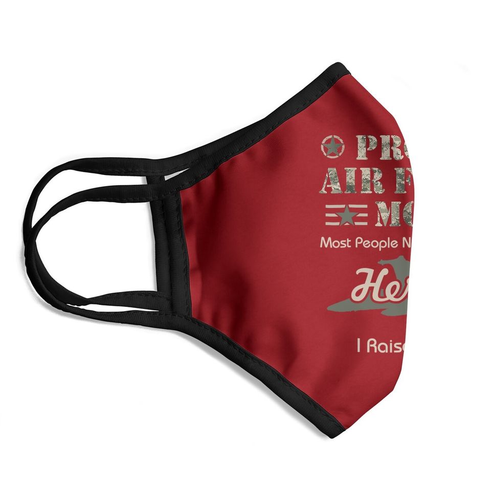 Proud Air Force Mom Face Mask