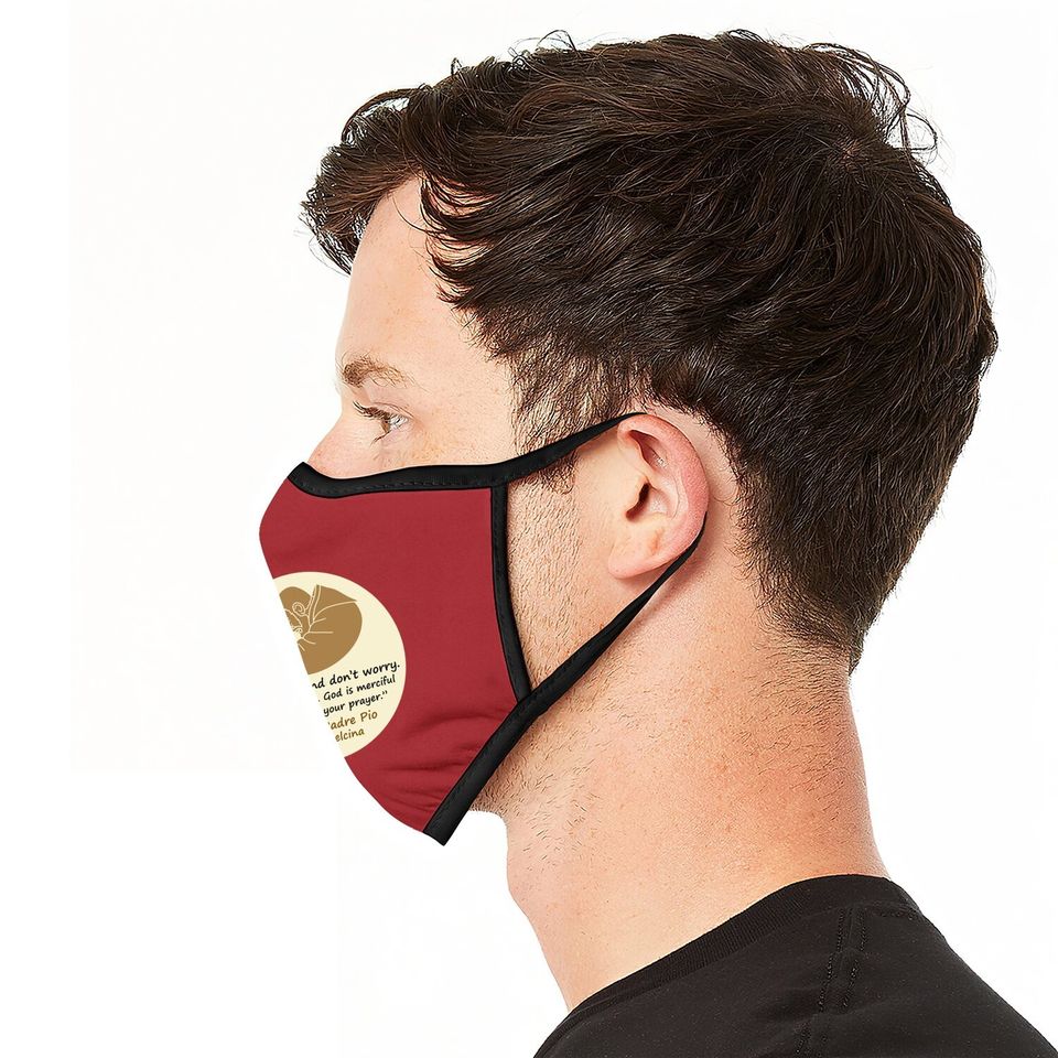 Saint Padre Pio Face Mask
