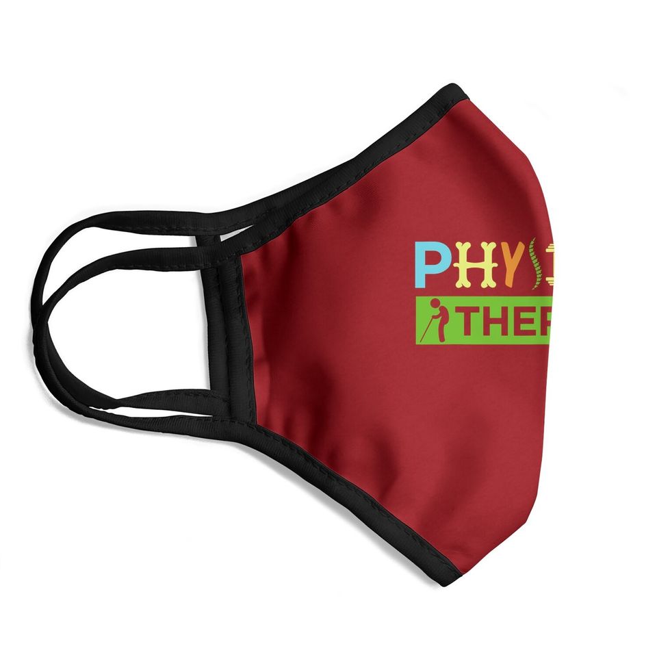 Pt Physical Therapy Gift Therapist Month Face Mask