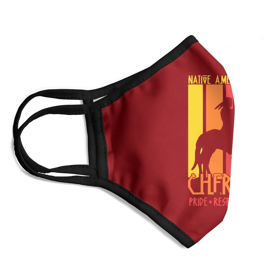 Native American Indian Vintage Face Mask