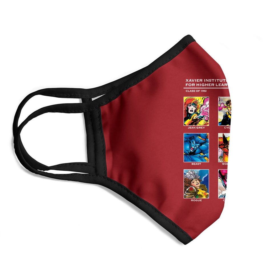 X-xavier Institute 90s Face Mask