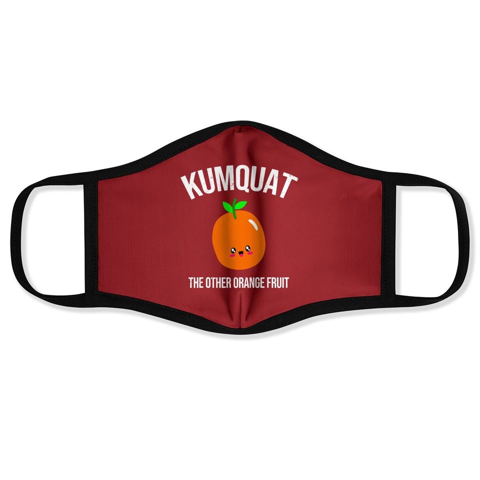 Kumquat The Other Orange Fruit Face Mask