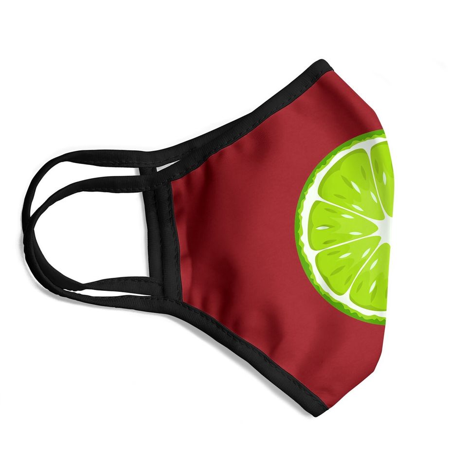 Lime Costume Face Mask