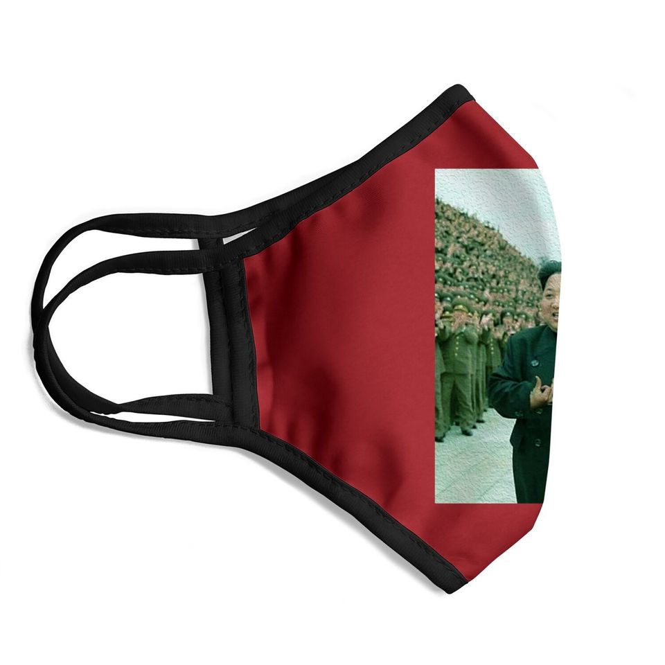 Kim Jong Un Blood Face Mask