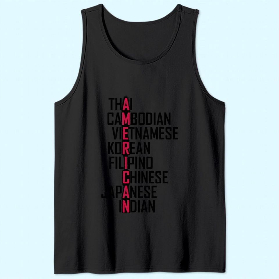 Stop Hate Asian Men's Tank Top All Coutry In The Asia