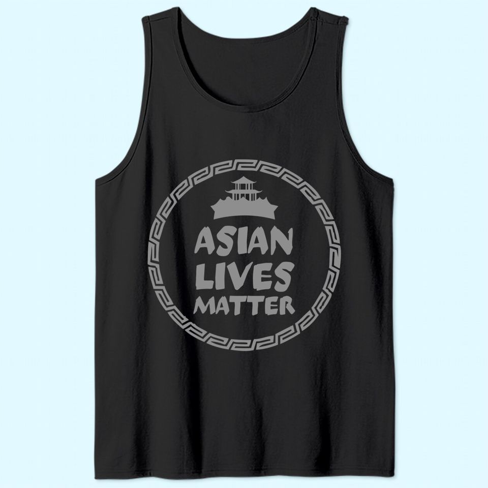 Asian Lives Matter Equality Human Rights Tank Top