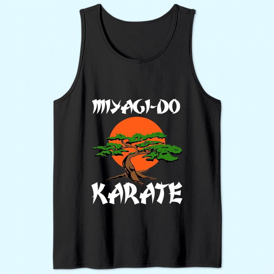 Vintage New Miyagi-Do Karate Cool Bonsai Tank Top