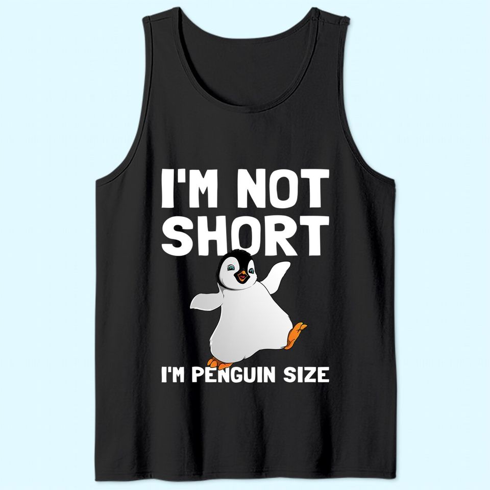 Penguin Gift For Women Kids Men Penguin Bird Lover Tank Top