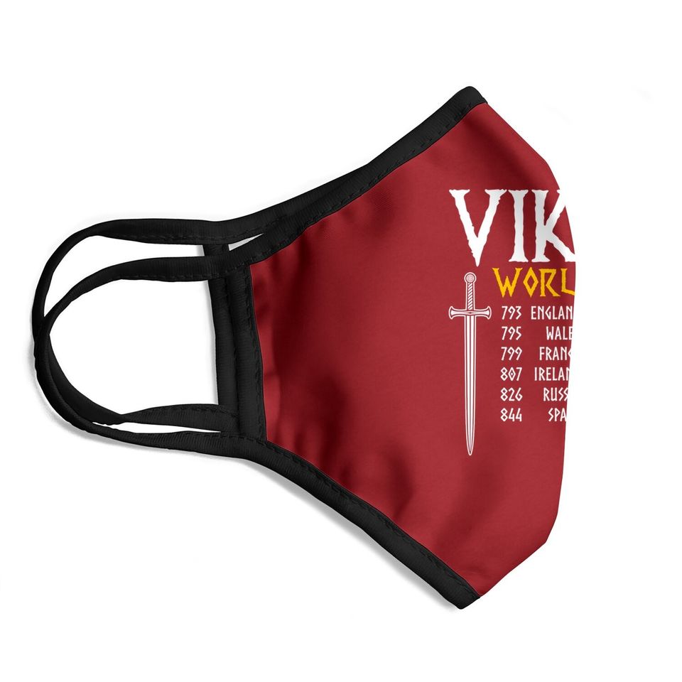 Viking World Tour Face Mask