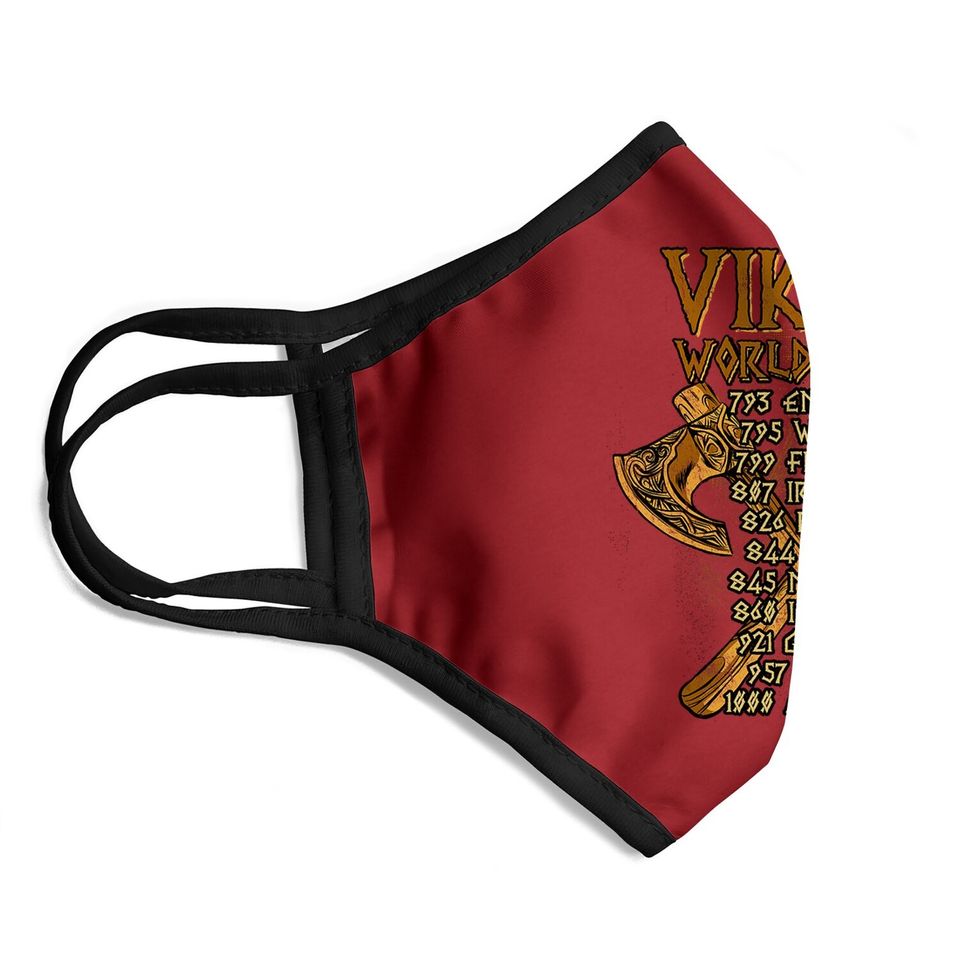 Viking World Tour Face Mask