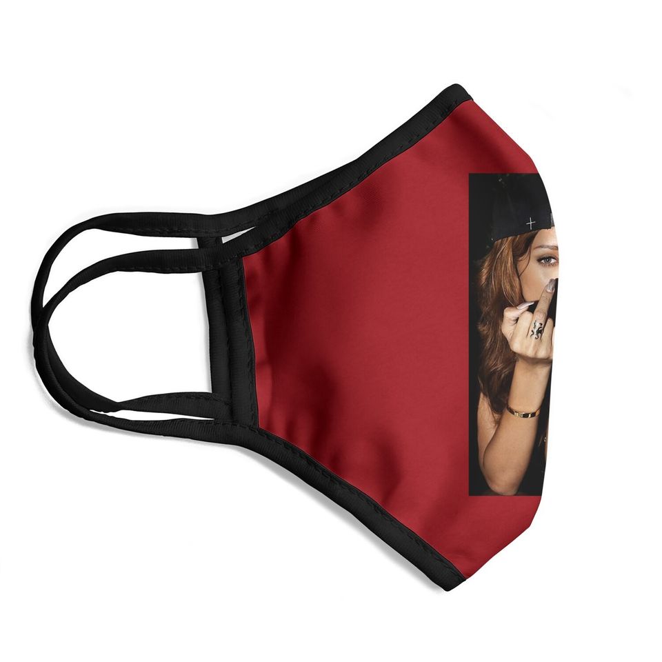 Rihanna Singer Face Mask