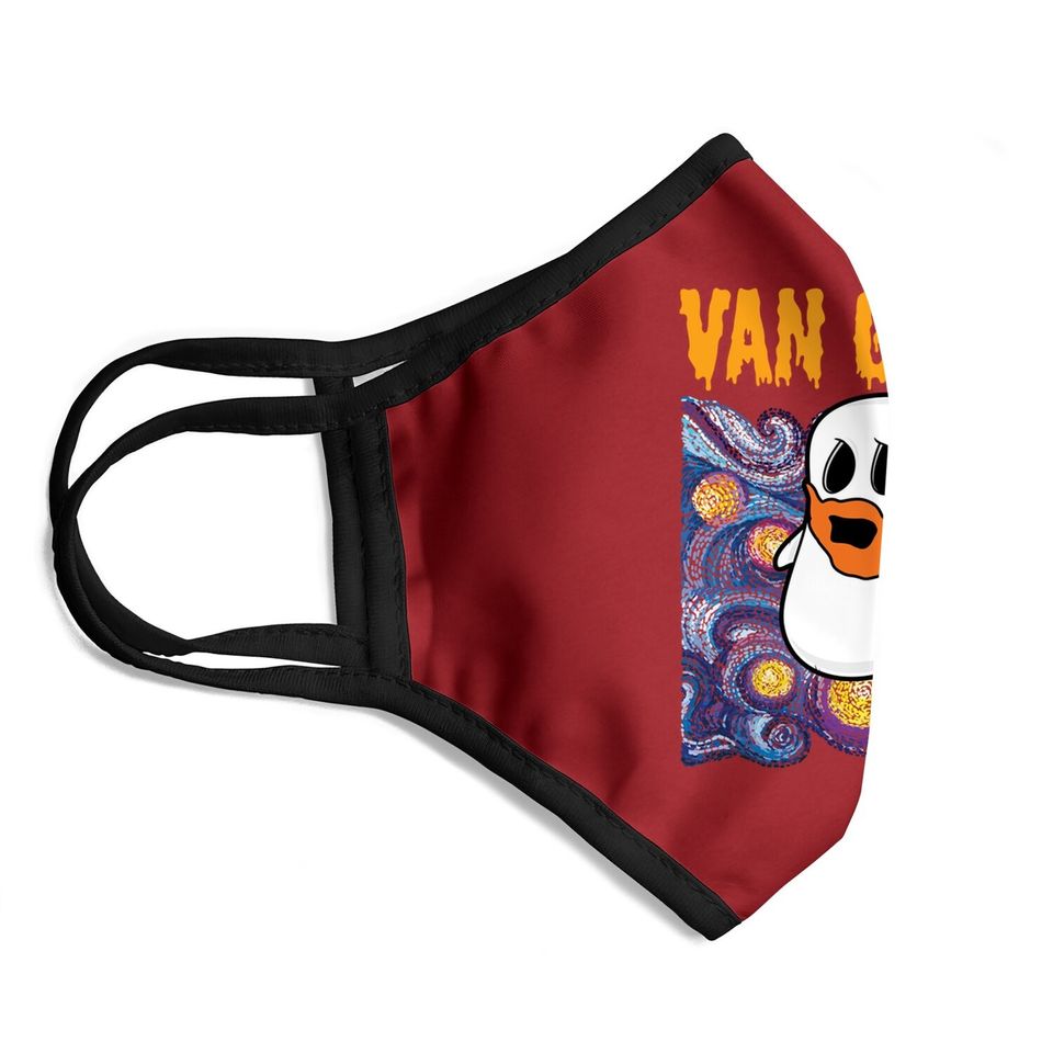 Halloween Van Gogh Starry Night Face Mask