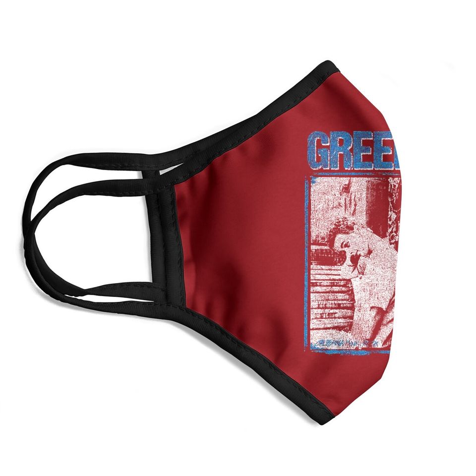 Green Day Photo Block Face Mask