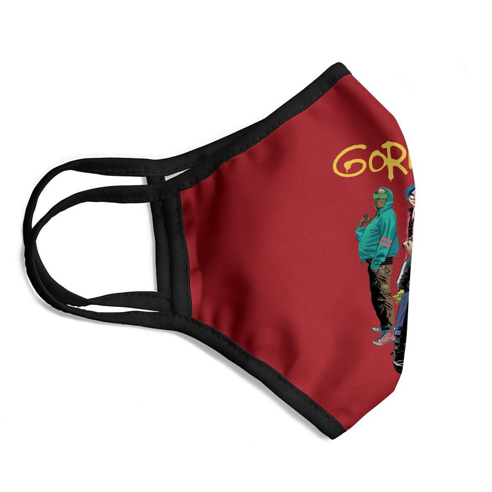 Gorillaz Face Mask