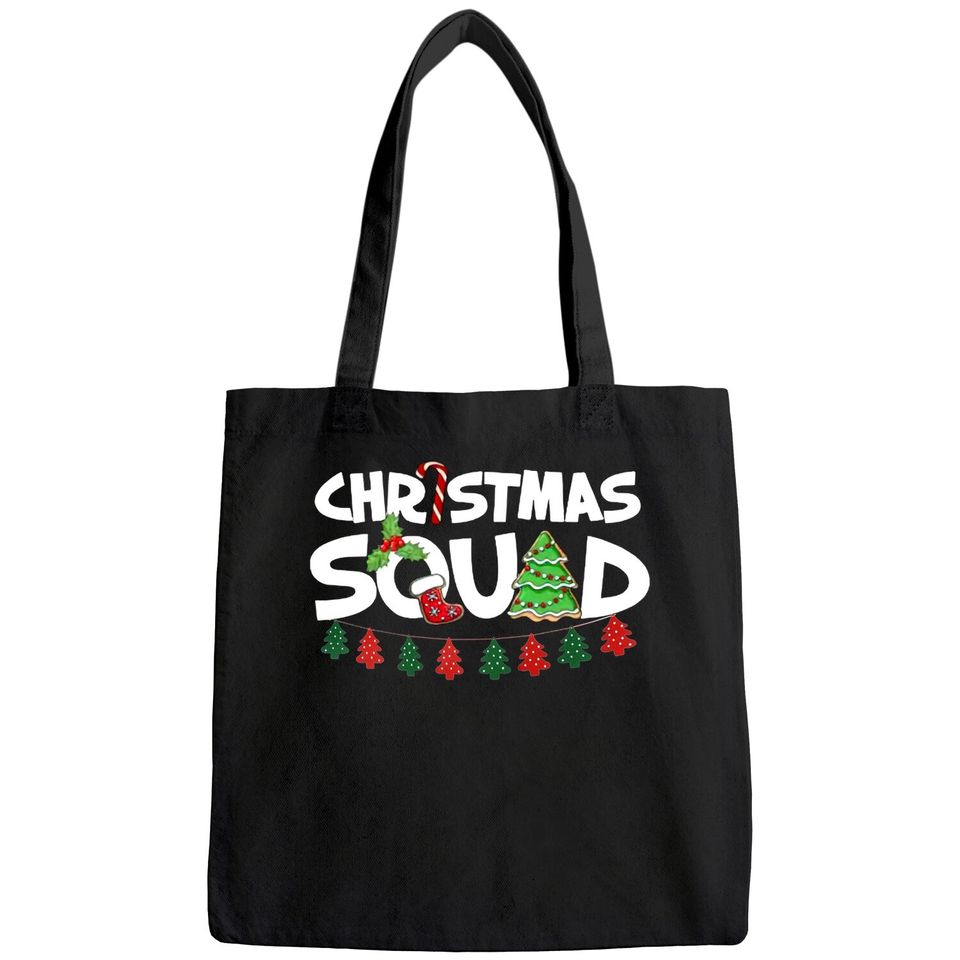 Christmas Squad Funny Xmas Tree Bags
