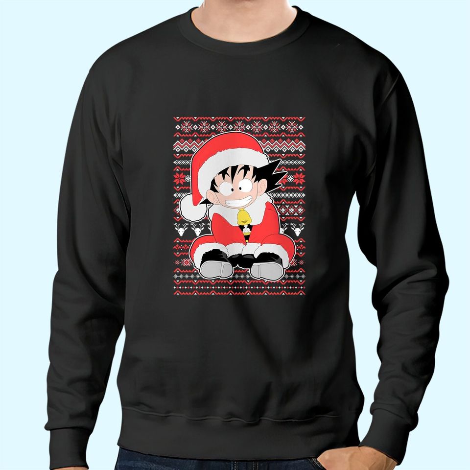 Goku Christmas Sweatshirts