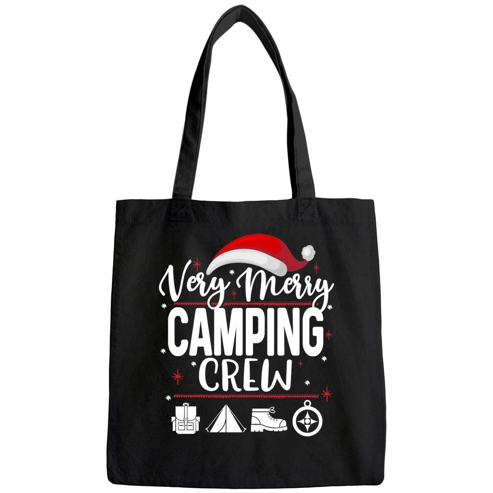 Very Merry Camping Crew Christmas Bags