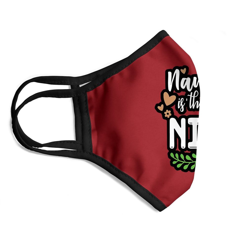 Naughty Is The New Nice Design Face Masks