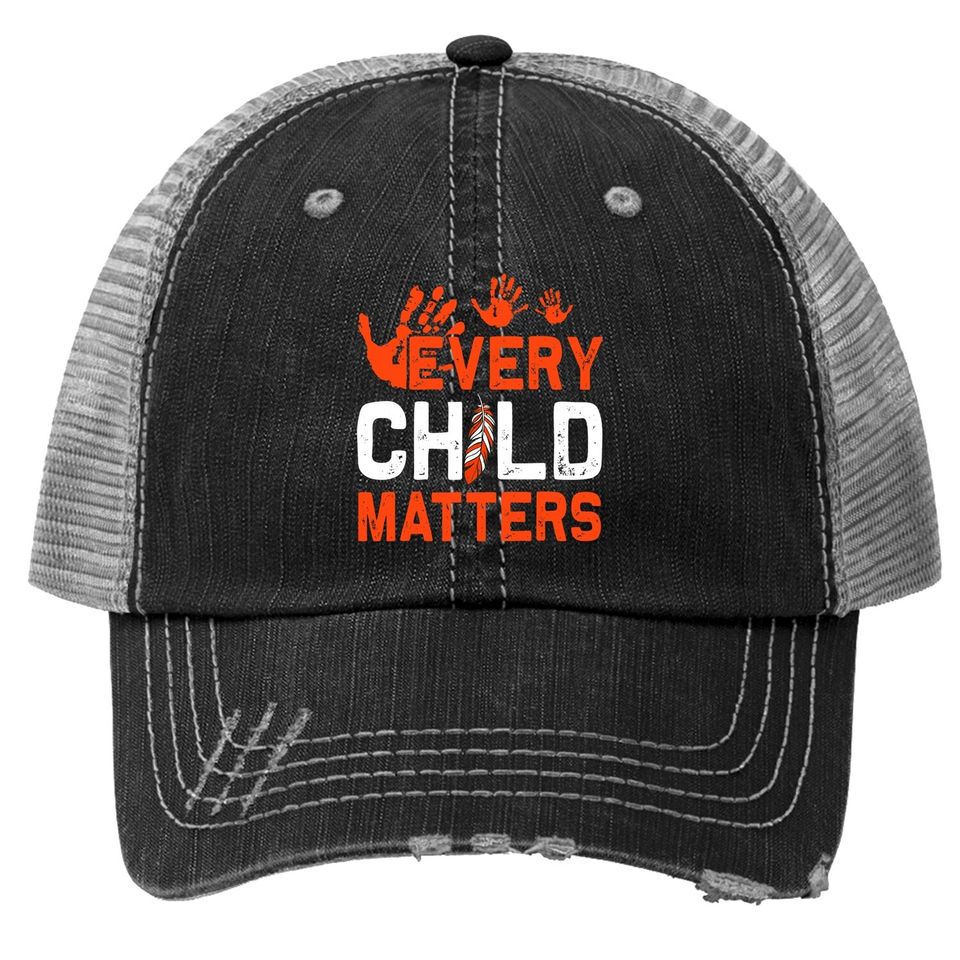 Trucker Hat Every Child Matters Indigenous People Orange Day