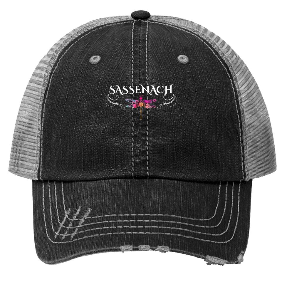 Outlander Sassenach Dragonfly Trucker Hat