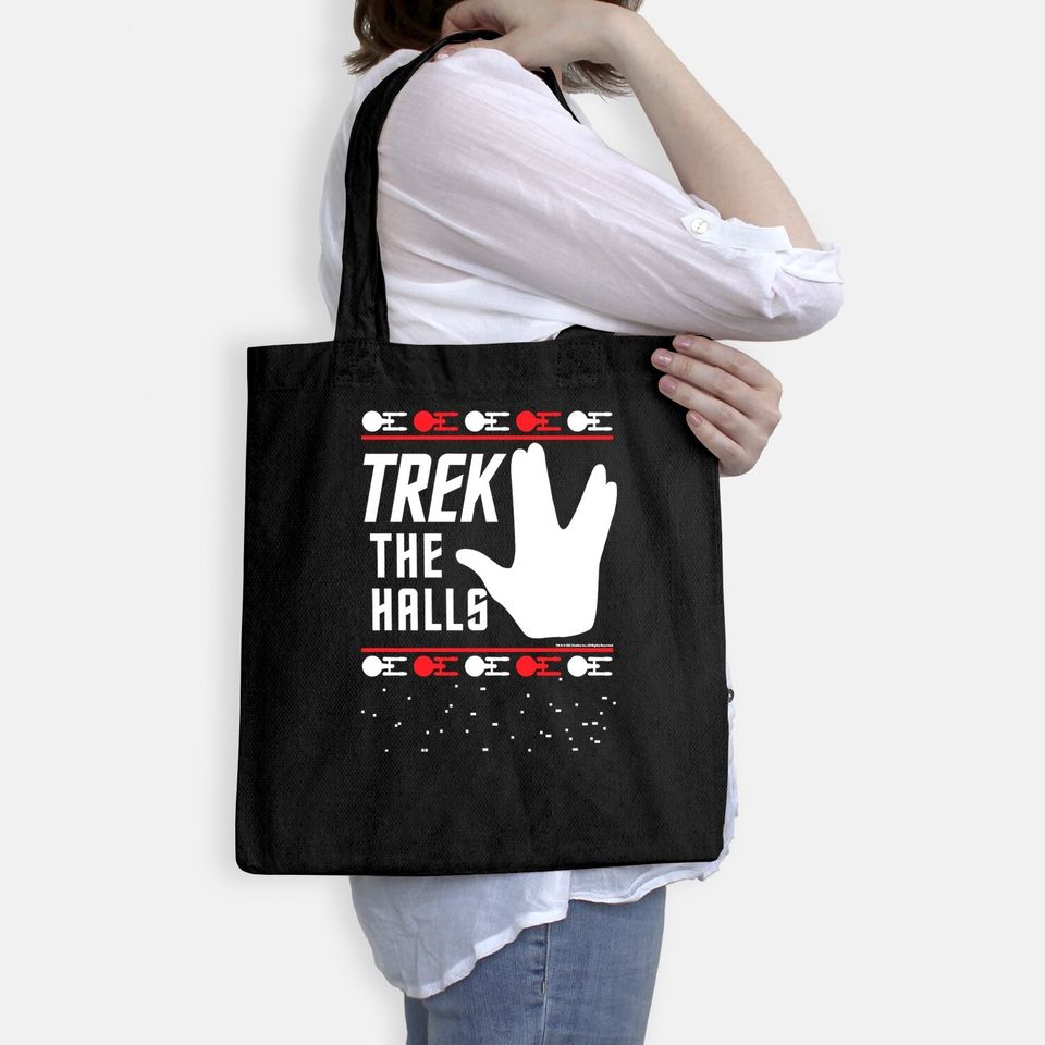 Star Trek The Halls Ugly Christmas Classic Bags