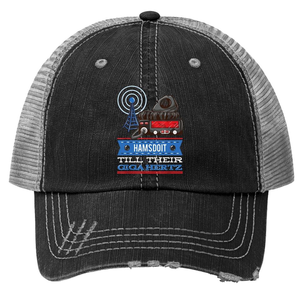 Ham Radio Morse Code - Cb Radio Nerdy Geek Cw Operator Trucker Hat
