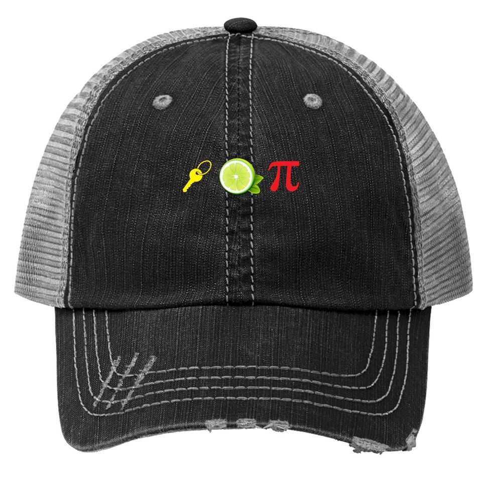 Key Lime Pi Funny Pi Day 2021 Math Nerd Geek Engineer Trucker Hat