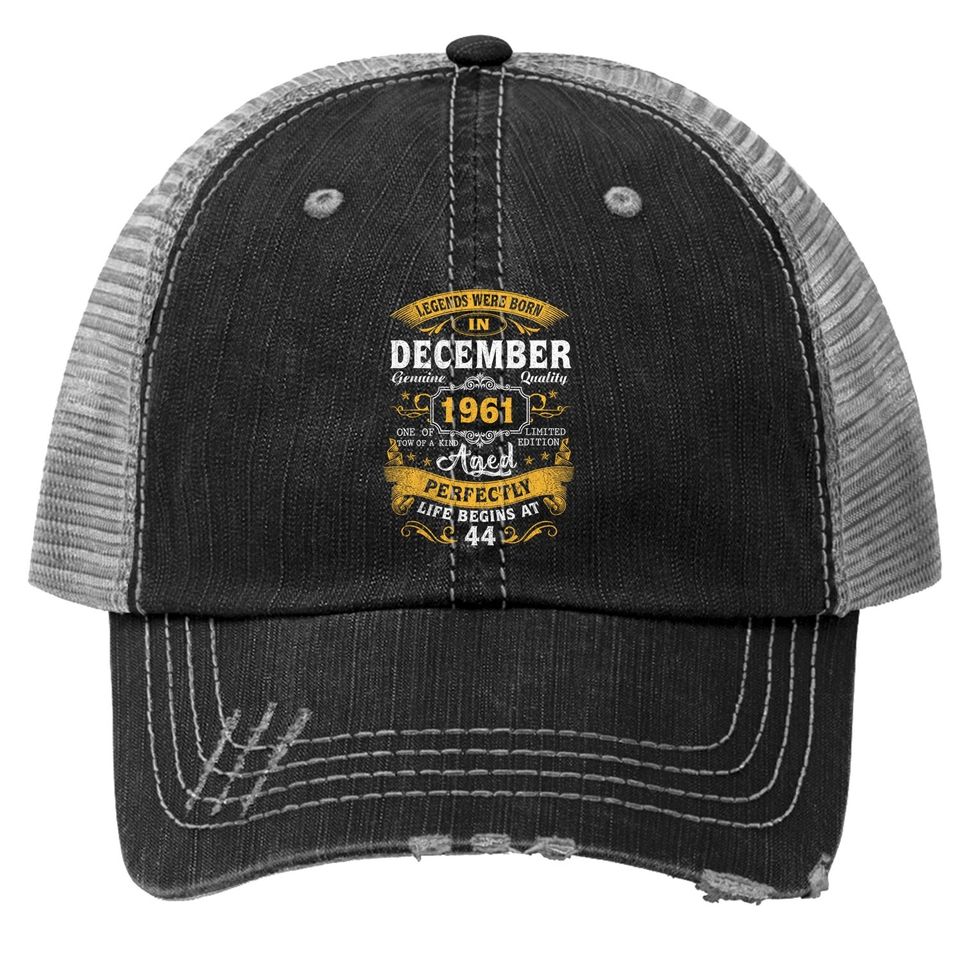 Vintage December 1977 Trucker Hat