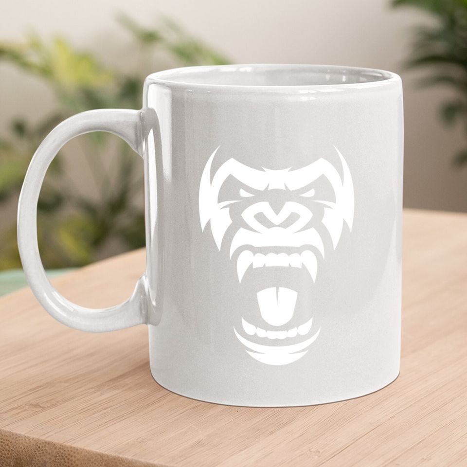 Angry Gorilla Furious Silverback Coffee Mug