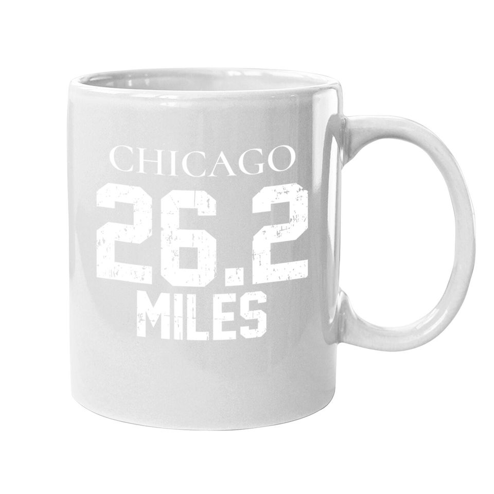 Chicago 26.2 Running Coffee Mug