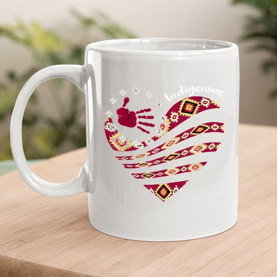 Indigenous Woman Native American Strong Coffee Mug