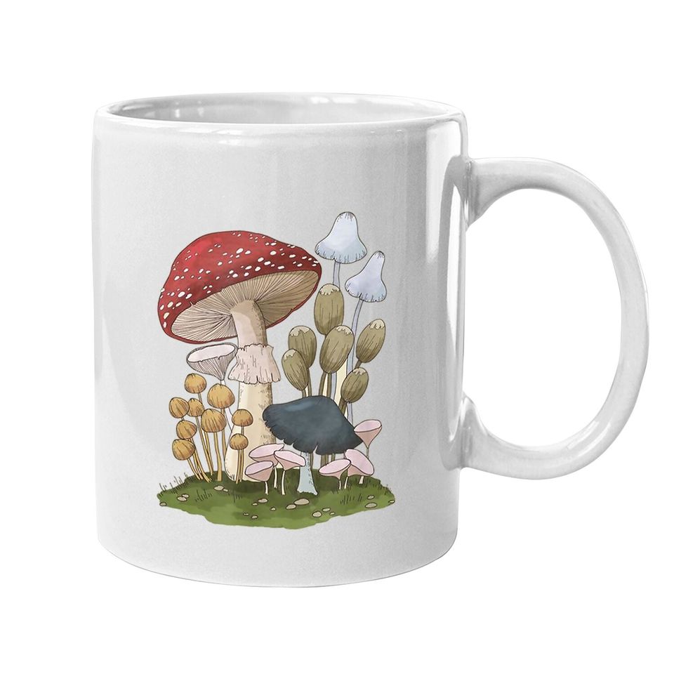 Mushroom Coffee Mug Mycology Fungi Foraging Mushroom Whisperer Coffee Mug
